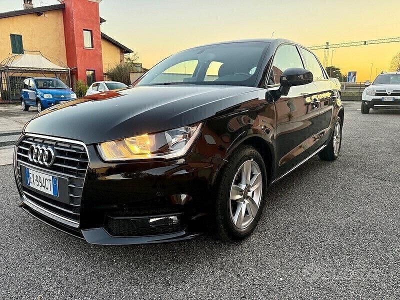 Usata Audi A1 Ambition 125 CV (91 kW) 2015 Nero Utilitaria
