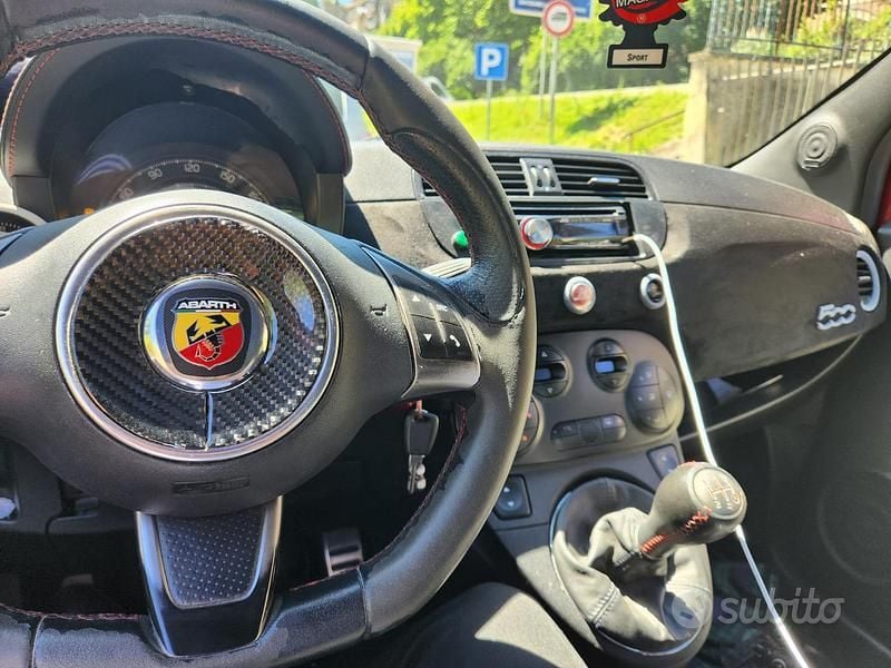 Usata Abarth 500 2008 Rosso Utilitaria