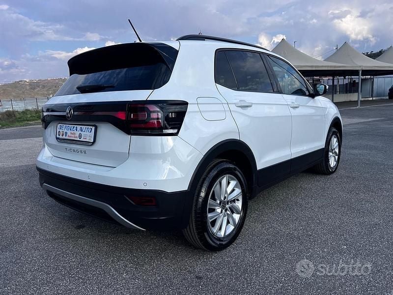 Usata VW T-Cross Style 95 CV (69 kW) 2020 Bianco SUV