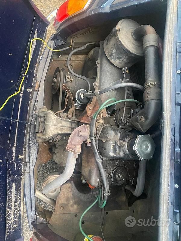 Usata Fiat 500 105 CV (77 kW) 1970 Blu Utilitaria