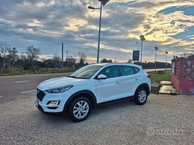 Usata Hyundai Tucson 115 CV (84 kW) 2019 Bianco SUV