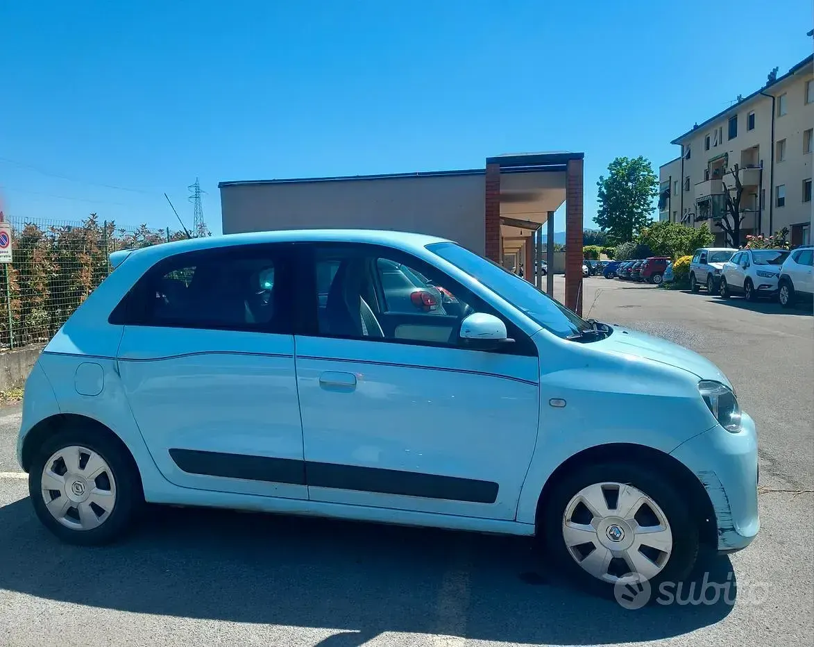Usata Renault Twingo SE 69 CV (50 kW) 2018 Bluazzurro Utilitaria