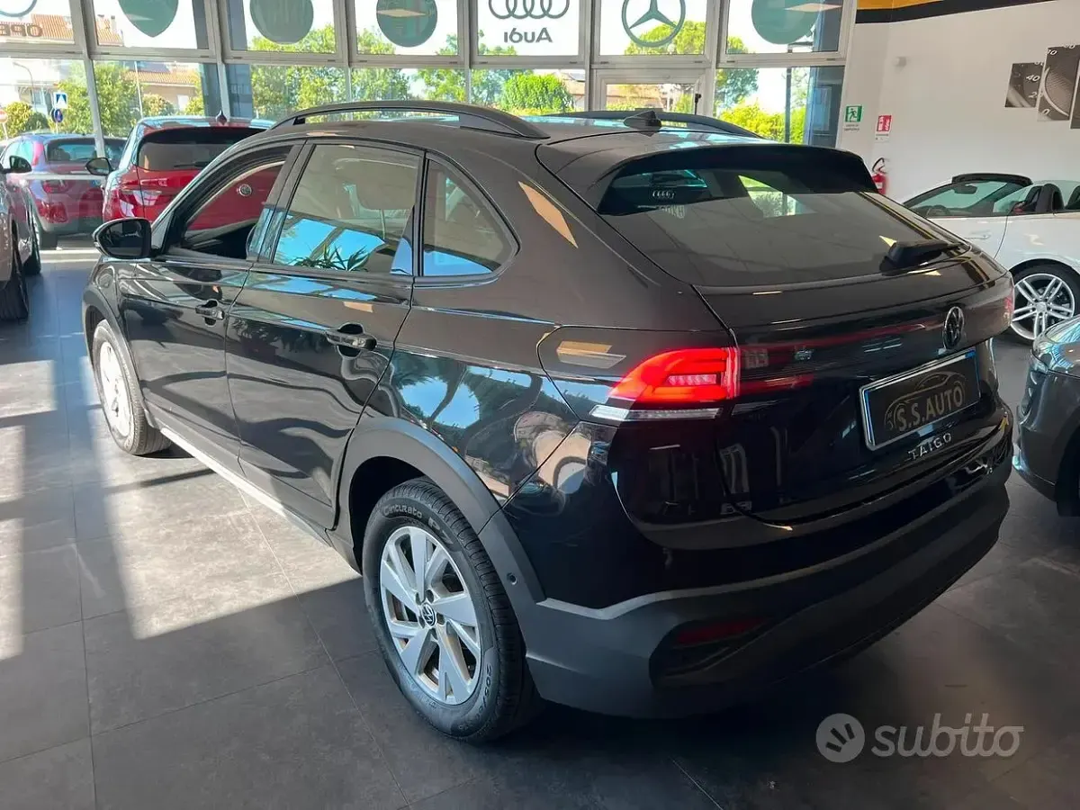 Usata VW Taigo Life 110 CV (80 kW) 2023 Nero SUV