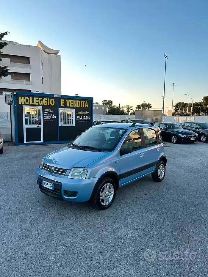 Usata Fiat Panda Dynamic 60 CV (44 kW) 2009 Blu Utilitaria