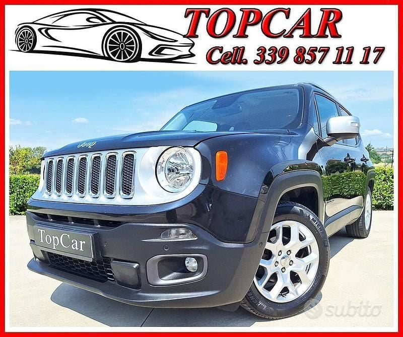 Nero Usata 2018 Jeep Renegade Limited SUV | 15.990 € (Cara) - Immagine 1/4