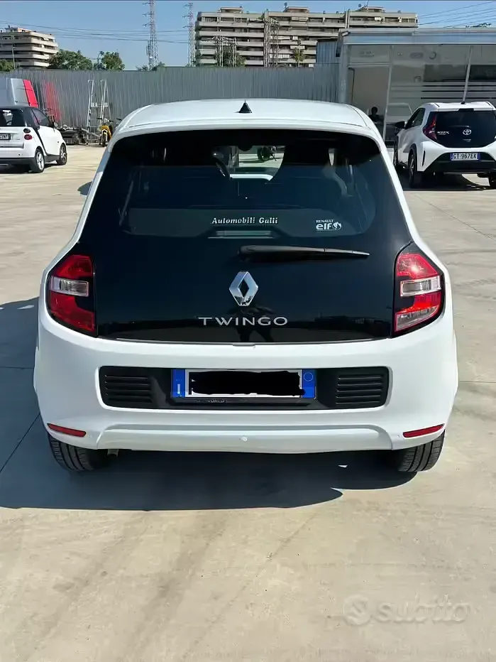 Usata Renault Twingo SE 69 CV (50 kW) 2018 Bianco Utilitaria
