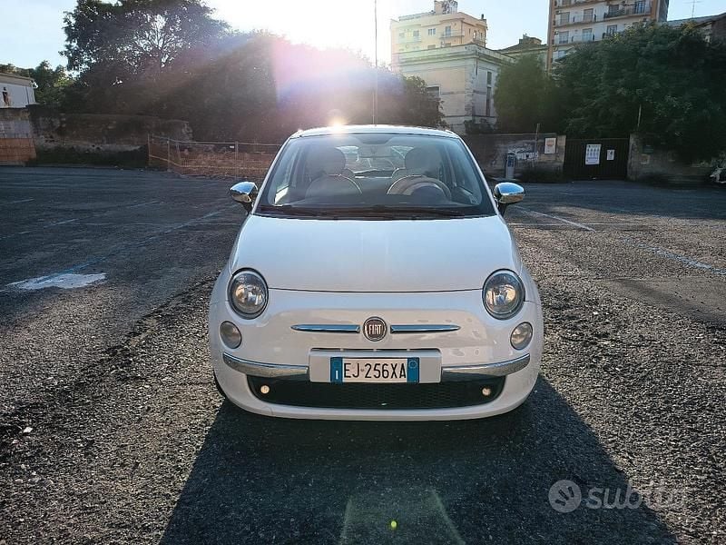 Usata Fiat 500 69 CV (50 kW) 2011 Bianco Berlina