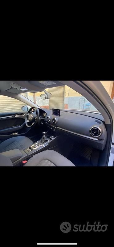 Usata Audi A3 Attraction 105 CV (77 kW) 2014 Bianco Berlina
