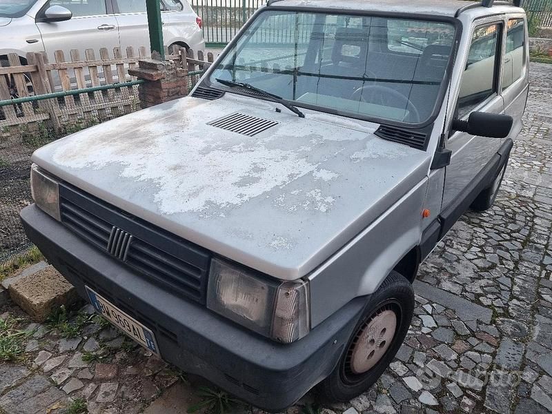 Usata Fiat Panda 2002 Grigio Utilitaria