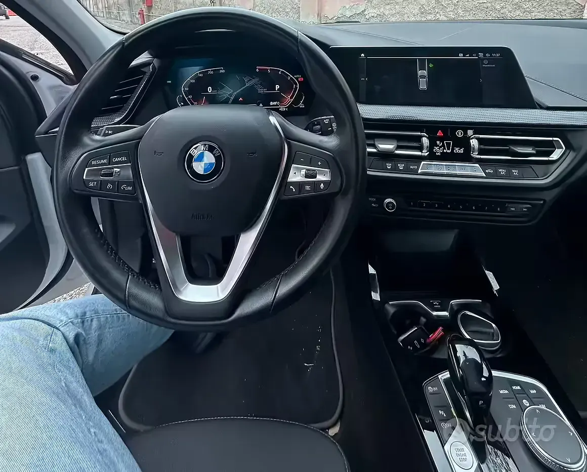 Usata BMW 116 116 CV (85 kW) 2019 Bianco Utilitaria