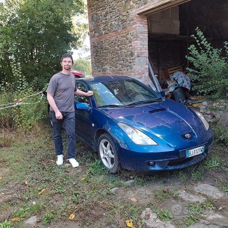 Usata Toyota Celica T2 2000 Blu Coupé