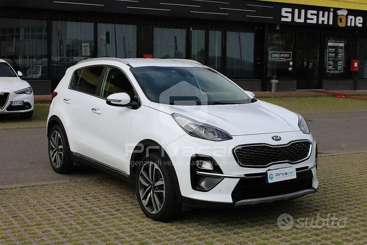 Usata Kia Sportage GT-Line 136 CV (100 kW) 2019 Bianco SUV