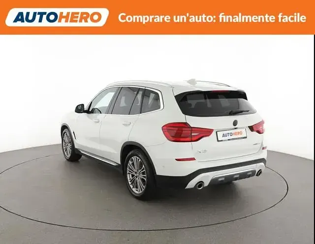 Usata BMW X3 Luxury Line 190 CV (139 kW) 2019 Bianco SUV