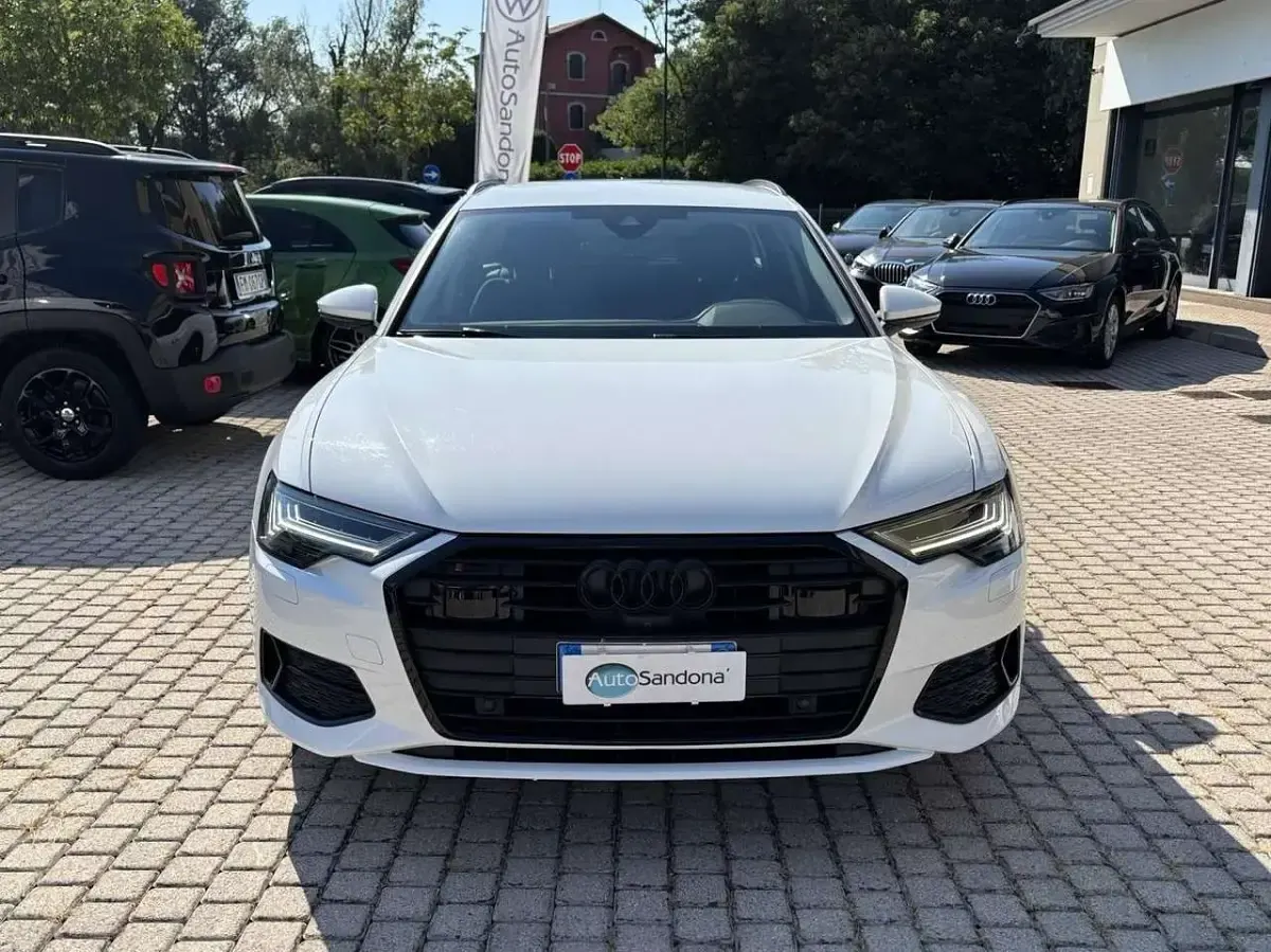 Usata Audi A6 S-Line 204 CV (150 kW) 2021 Bianco Station wagon
