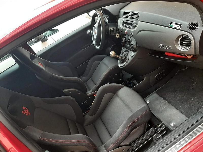 Usata Abarth 595 Competizione 180 CV (132 kW) 2015 Rosso Berlina