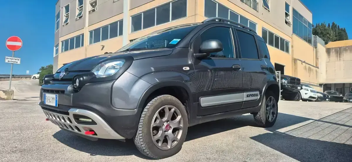 Usata Fiat Panda Cross Cross 95 CV (69 kW) 2018 Grigio Utilitaria