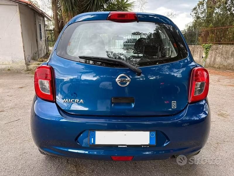 Usata Nissan Micra Acenta 80 CV (58 kW) 2016 Blu Utilitaria