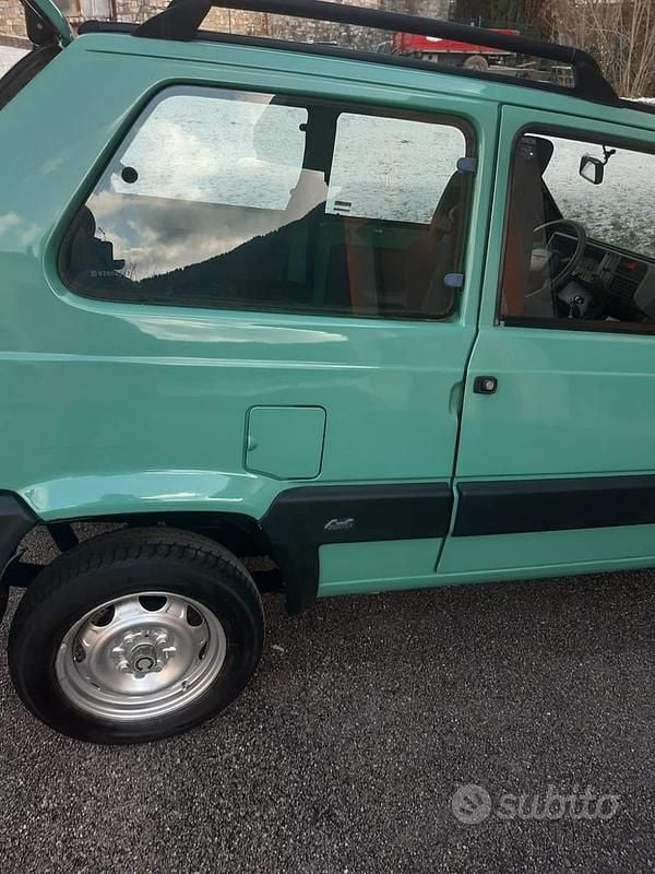 Usata Fiat Panda 4x4 Trekking 54 CV (39 kW) 2002 Verde Utilitaria
