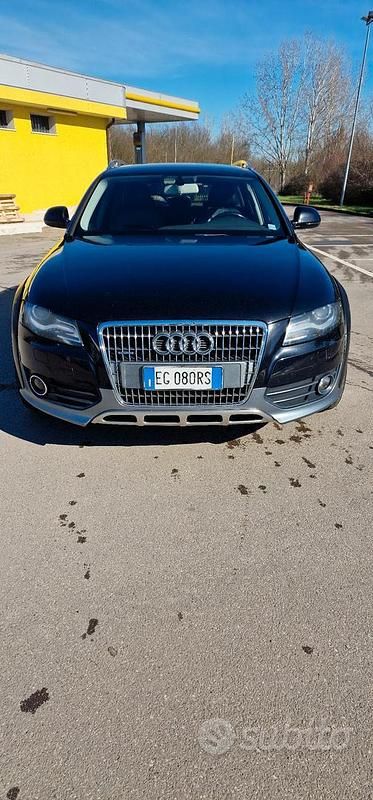 Usata Audi A4 Allroad Advanced 170 CV (125 kW) 2010 Nero Station wagon