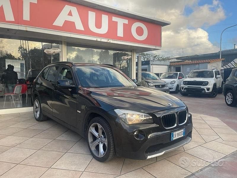 Usata BMW X1 Efficient Dynamics 177 CV (130 kW) 2011 Nero SUV