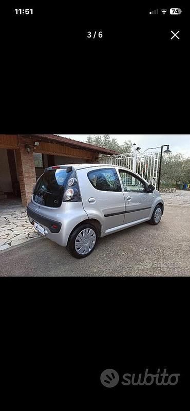 Usata Citroën C1 68 CV (50 kW) 2007 Grigio Utilitaria