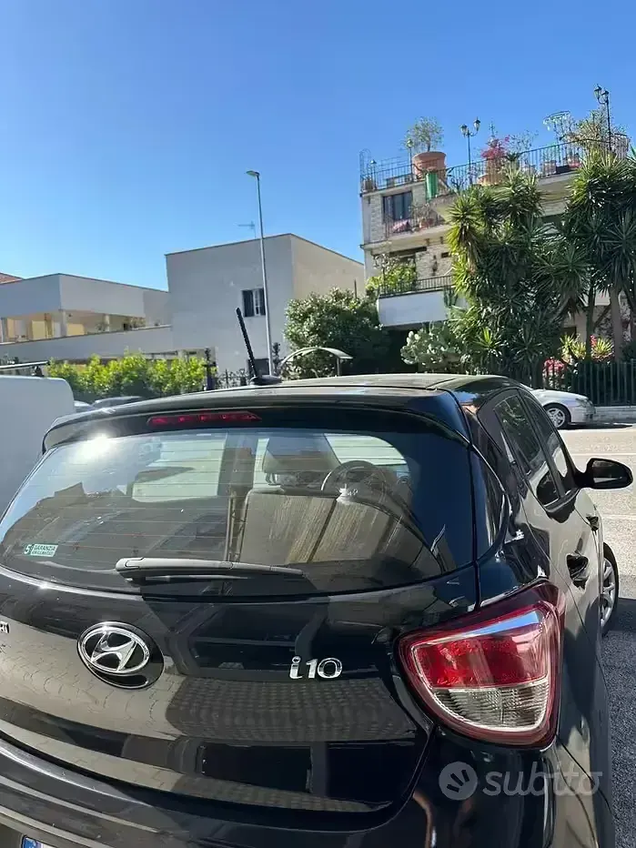 Usata Hyundai i10 Advanced 67 CV (49 kW) 2019 Nero Utilitaria