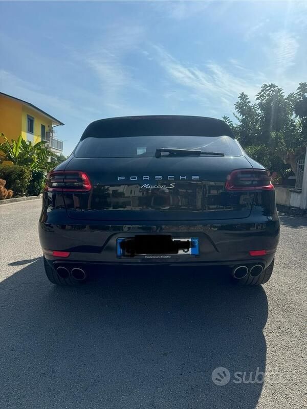 Usata Porsche Macan S 250 CV (183 kW) 2014 Nero SUV