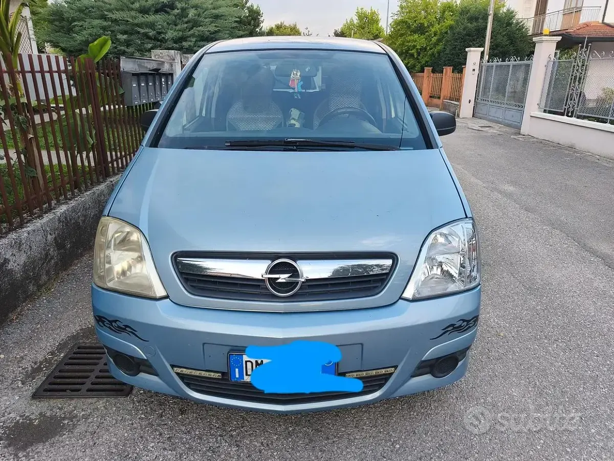 Usata Opel Meriva 90 CV (66 kW) 2008 Bluazzurro Monovolume