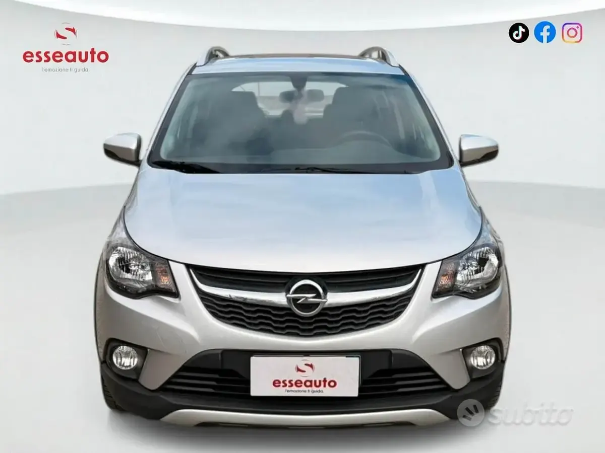 Gebraucht Opel Karl Rocks 73 PS (53 kW) 2018 Grau Kleinwagen