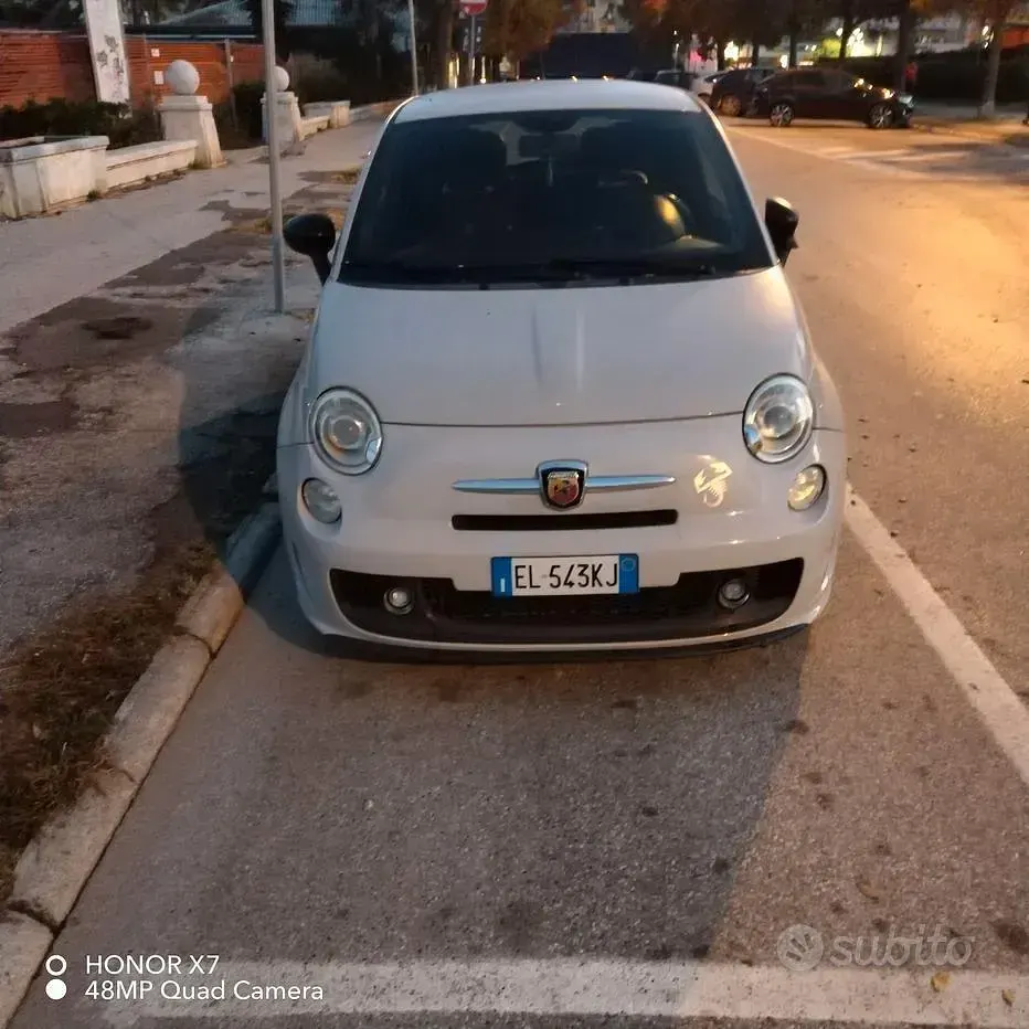 Usata Abarth 500 135 CV (99 kW) 2012 Grigio Berlina