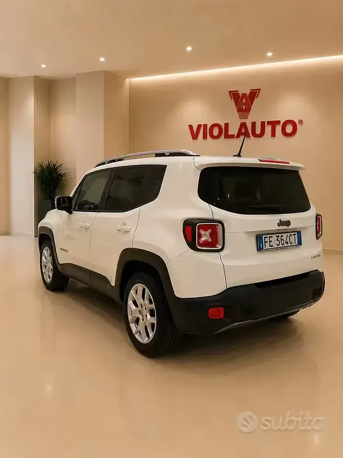 Usata Jeep Renegade Limited 120 CV (88 kW) 2016 Bianco SUV
