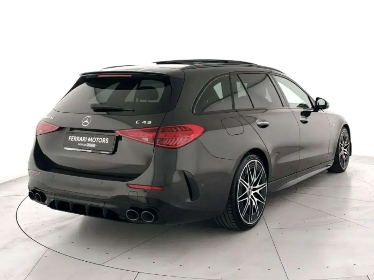 Usata Mercedes C43 AMG Premium Plus 408 CV (300 kW) 2023 Grigio Station wagon