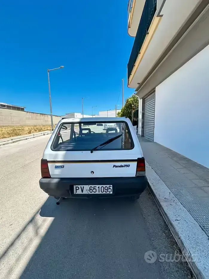 Usata Fiat 750 Young 34 CV (25 kW) 1987 Bianco Berlina