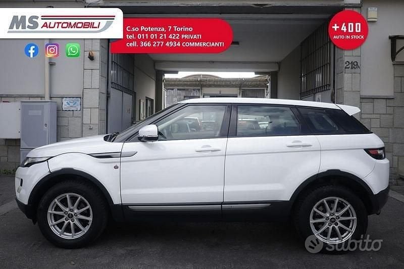 Gebraucht Land Rover Range Rover evoque Dynamic 150 PS (110 kW) 2013 Weiß SUV