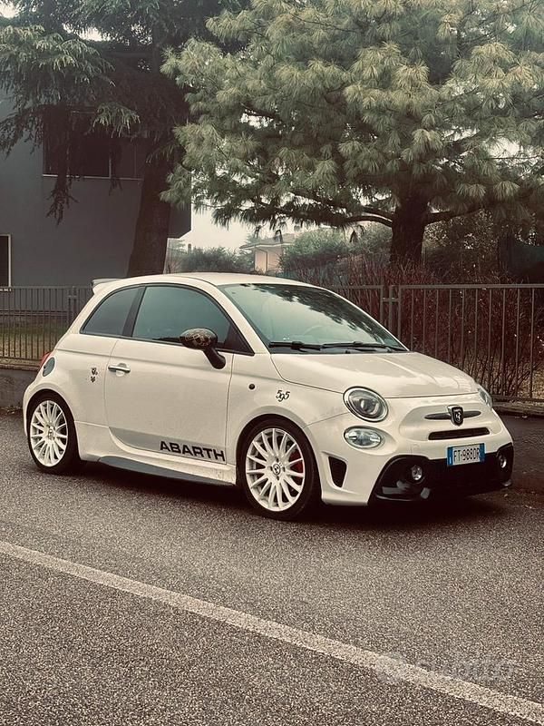 Usata Abarth 595 145 CV (106 kW) 2018 Bianco Berlina