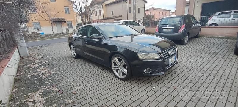 Usata Audi A5 190 CV (139 kW) 2011 Nero Berlina