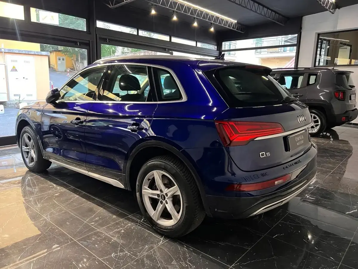 Usata Audi Q5 Advanced Plus 203 CV (149 kW) 2021 Blu SUV
