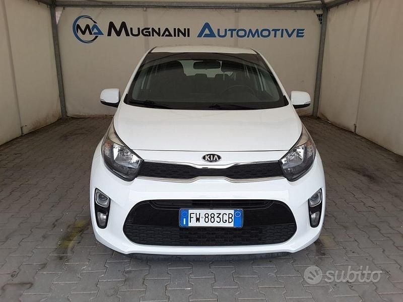 Usata Kia Picanto 67 CV (49 kW) 2019 Bianco Utilitaria