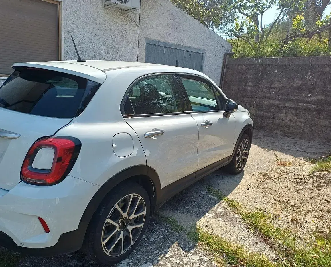 Usata Fiat 500X Cross 95 CV (69 kW) 2019 Bianco SUV