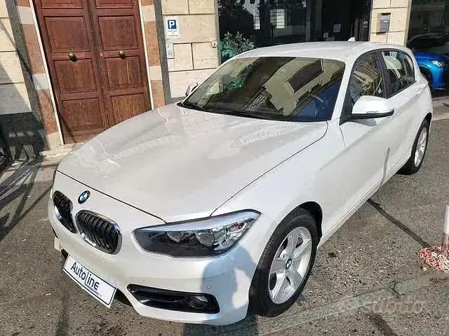 Usata BMW 118 150 CV (110 kW) 2017 Bianco Berlina