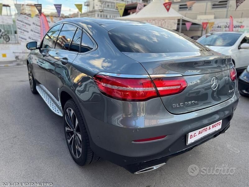 Usata Mercedes GLC350 AMG 211 CV (155 kW) 2018 Grigio Coupé