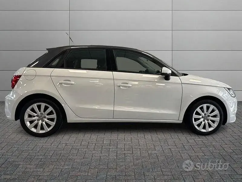 Usata Audi A1 95 CV (69 kW) 2016 Bianco Utilitaria