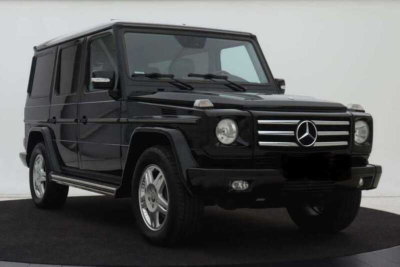 Usata Mercedes G500 300 CV (220 kW) 2005 Nero SUV