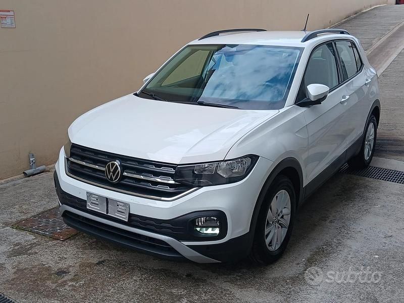 Usata VW T-Cross Style 95 CV (69 kW) 2022 Bianco SUV