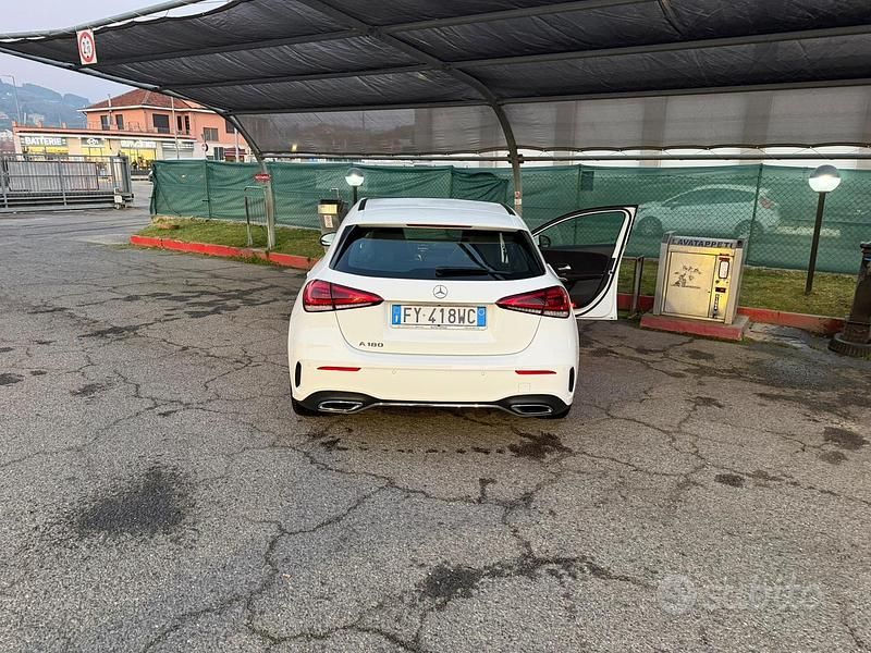 Usata Mercedes A180 Premium 2019 Bianco Berlina