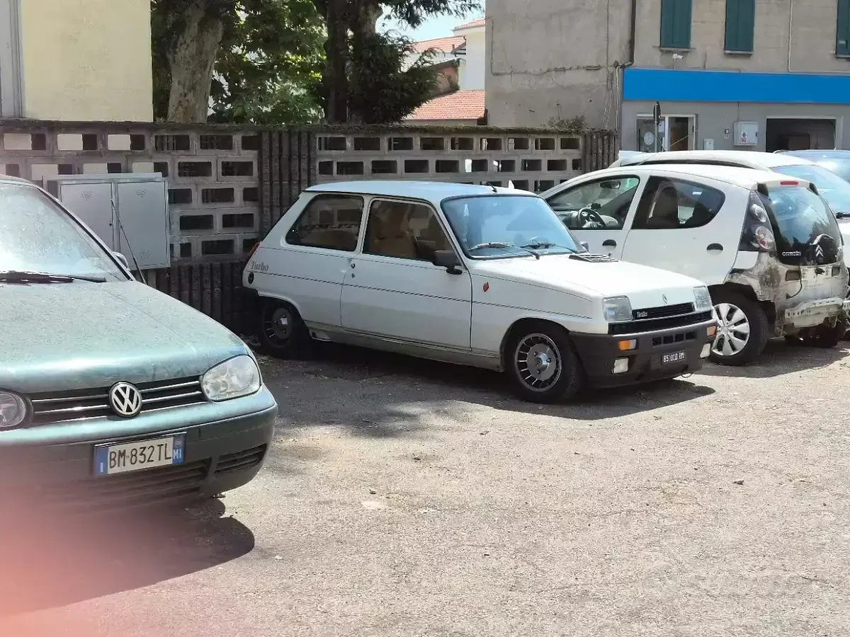 Usata Renault R5 1983 Bianco Utilitaria