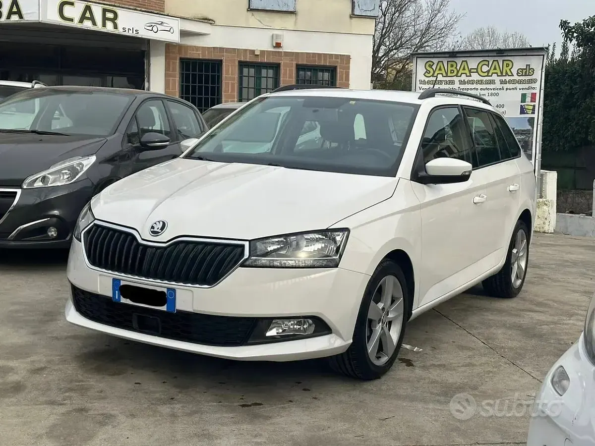 Usata Skoda Fabia 95 CV (69 kW) 2020 Bianco Utilitaria