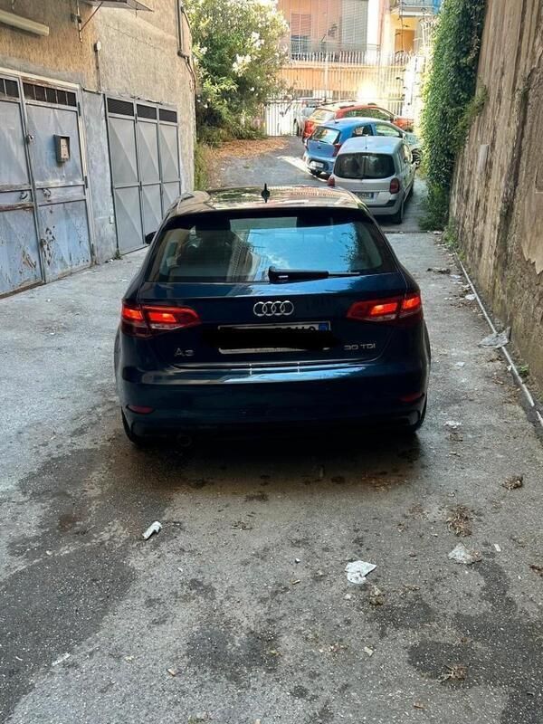 Usata Audi A3 116 CV (85 kW) 2019 Blu Berlina