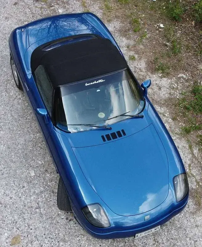 Usata Fiat Barchetta 131 CV (96 kW) 1995 Blu/azzurro Cabrio