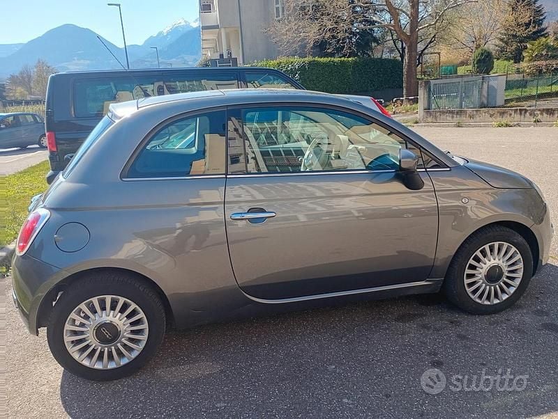 Usata Fiat 500 Lounge 69 CV (50 kW) 2010 Grigio Berlina